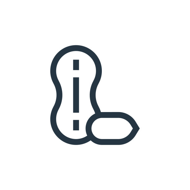 花生矢量图标孤立在白色背景。用于网站设计和手机、应用程序开发。细线花生轮廓图标矢量插图。图片下载