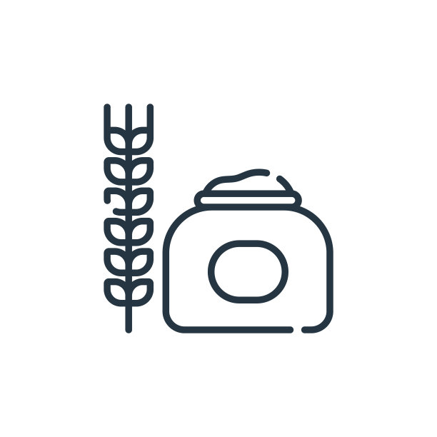 谷物矢量图标孤立在白色背景上。轮廓，细线颗粒图标用于网站设计和移动，应用程序开发。细线颗粒轮廓图标矢量插图。图片下载