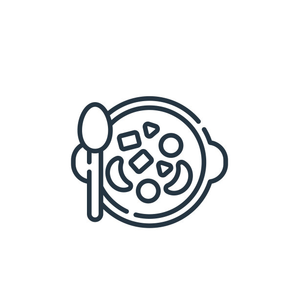 水果沙拉矢量图标孤立的白色背景。水果沙拉的轮廓，细线图标，用于网站设计和手机，应用程序开发。细线水果沙拉轮廓图标矢量插图。图片下载