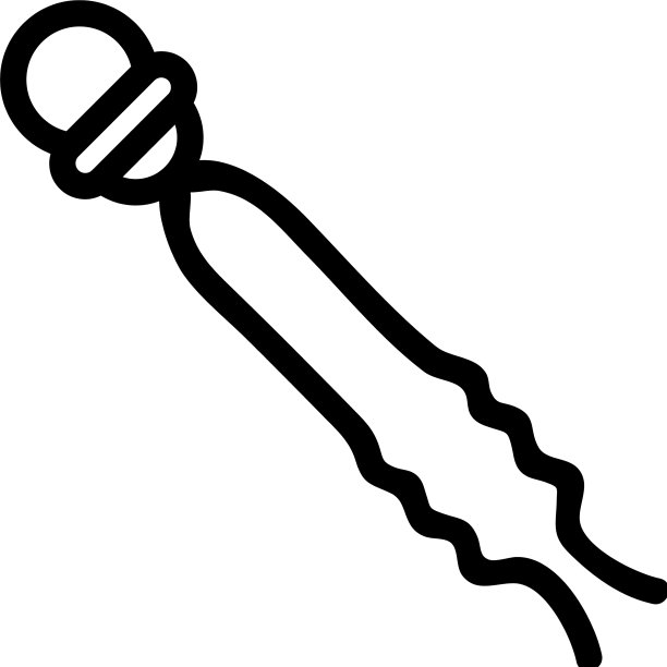 头发女人的发夹图标轮廓图片下载