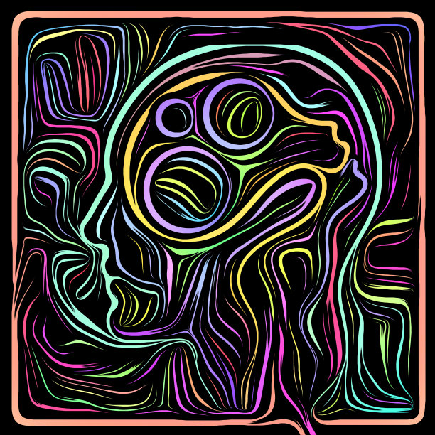 木刻设计的回归图片下载