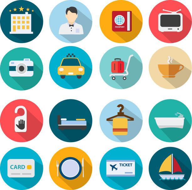 酒店公寓的图标图片下载