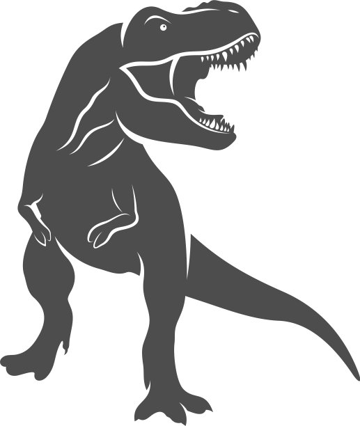 T雷克斯标志设计模板图片下载