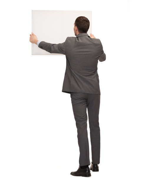 商人或教师，后面有白板图片下载