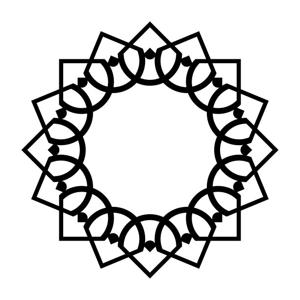 设计单色装饰元素图片下载