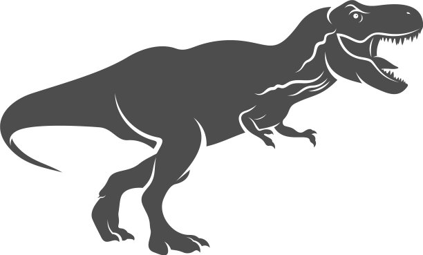 T雷克斯标志设计模板图片下载