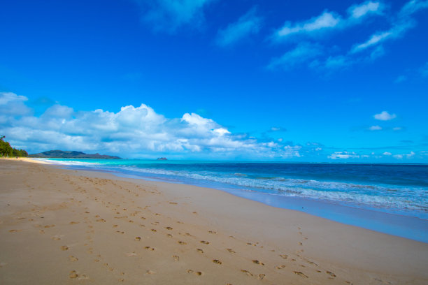 夏威夷的海滩图片下载