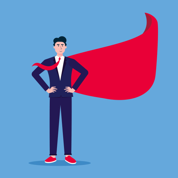 成功的男人领导，西装革履的商人图片下载