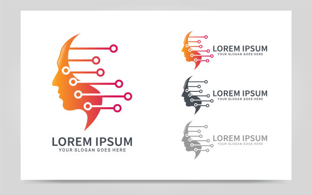 摘要人头标志人脸标志图片下载