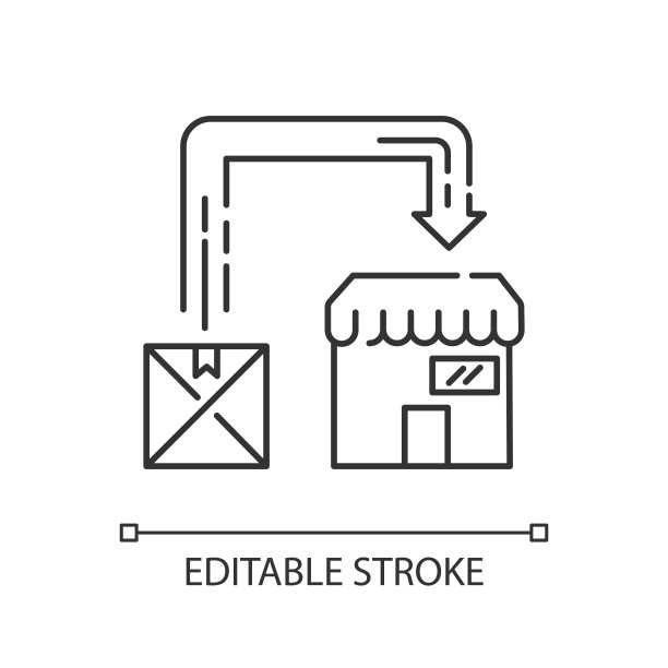 后制造像素完美的线性图标图片下载