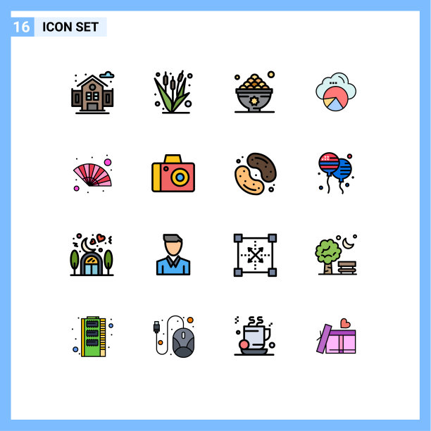 通用图标符号组16现代扁平图片下载
