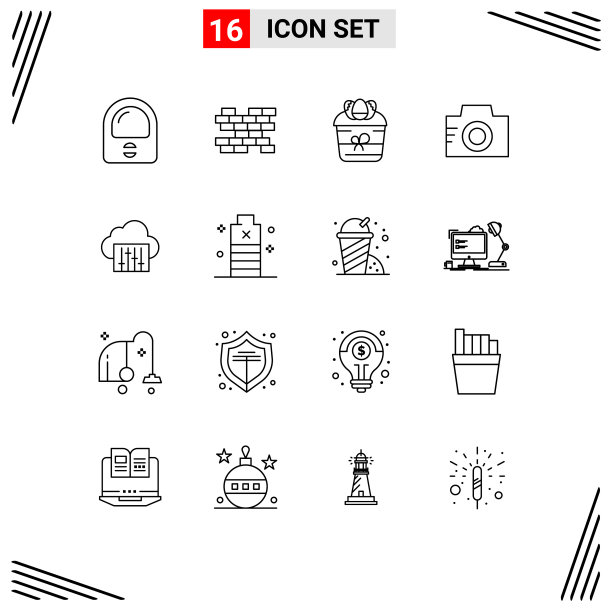 通用图标符号组16现代图片下载