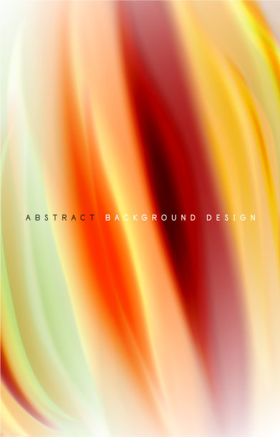 抽象背景-流体颜色梯度波图片下载