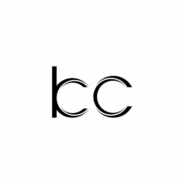 Kc标志采用切片圆润的现代设计图片下载