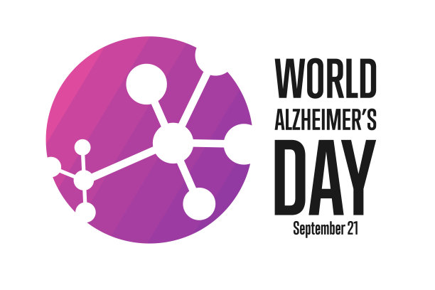世界Alzheimera年代的一天。9月21日。模板的背景，旗帜，卡片，海报与文字题词。向量EPS10插图。图片下载