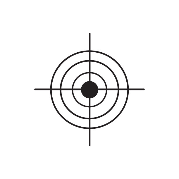 黑色的目标交叉图片下载