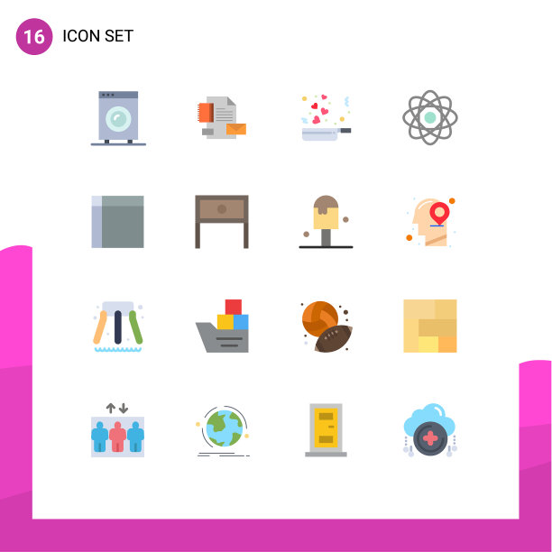 平色包的16个通用符号图片下载