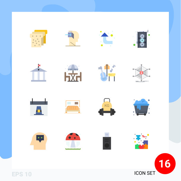 现代设16平色和符号等图片下载