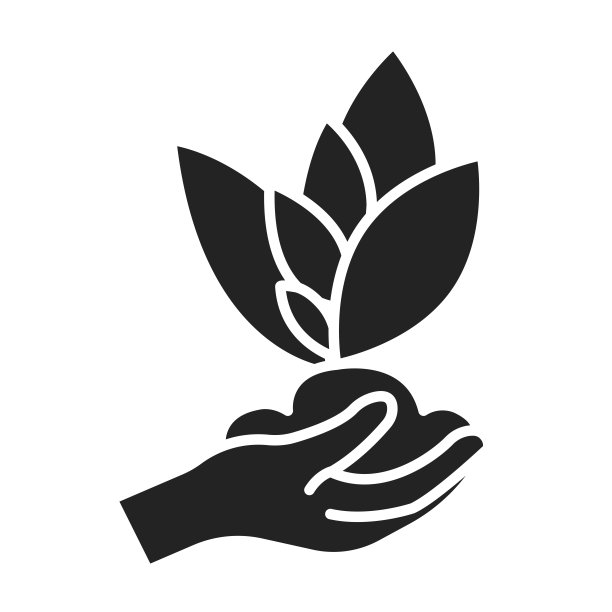植物护理黑色字形图标。家庭休闲。用于网页、手机应用、促销的轮廓象形图。图片下载