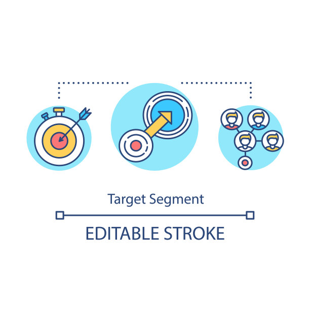 目标分割概念图标图片下载