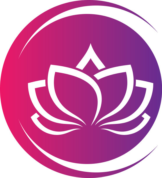 莲花象征图标图片下载