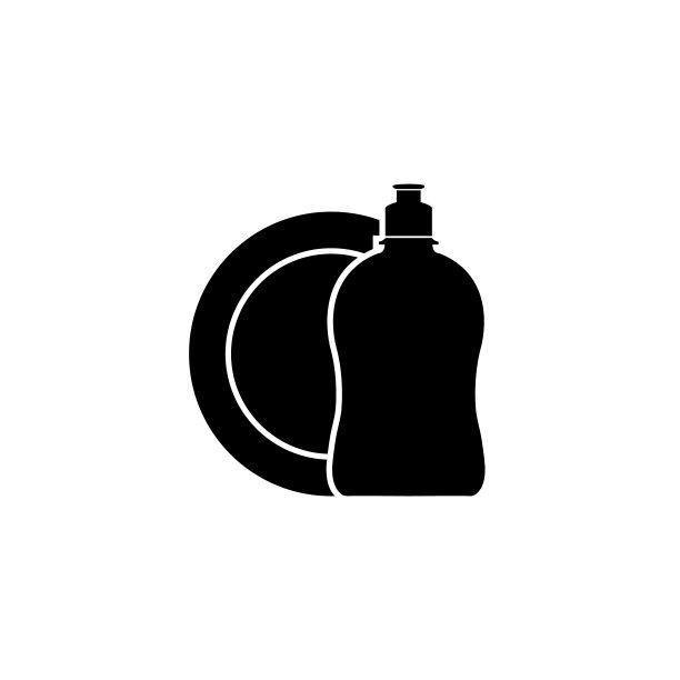 清洁图标，清洁公司，清洁，标志孤立在白色背景上图片下载