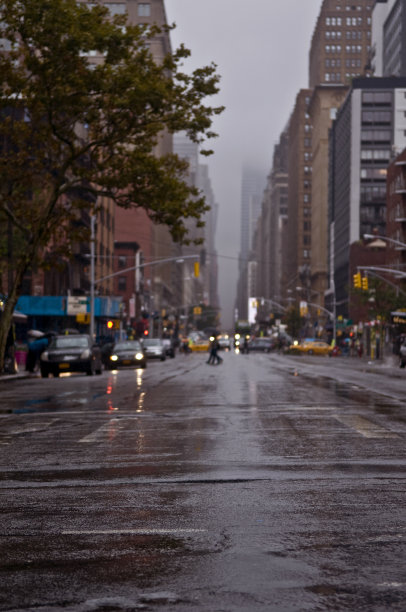 多雨的纽约图片下载