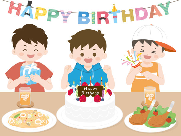 生日聚会说明图片下载