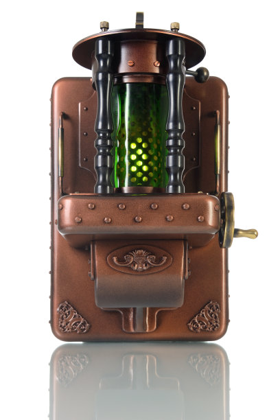 蒸汽朋克铜灯图片下载