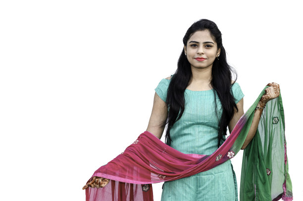 美丽的印度女孩图片下载