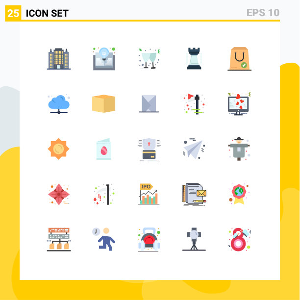 将e的标志和符号分为25组图片下载