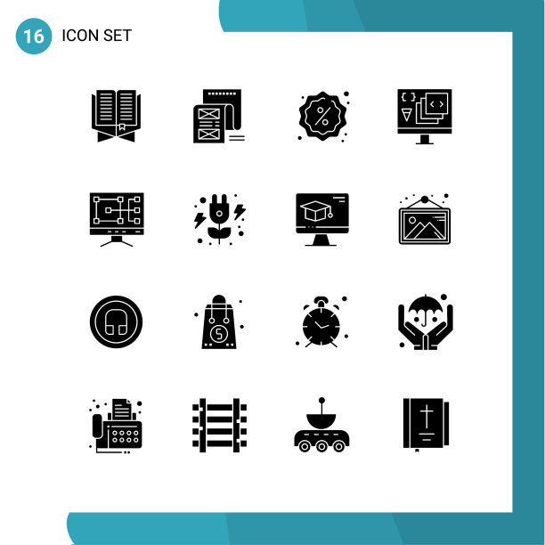 16 .通用立体象形符号符号图片下载