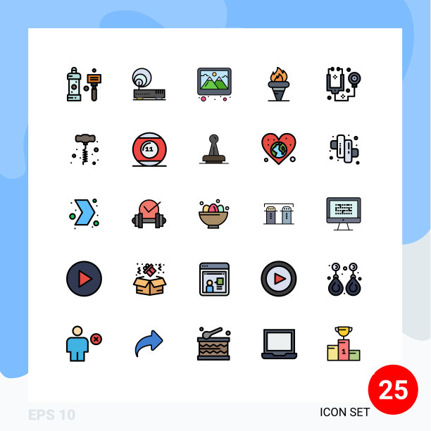 移动界面填充线平面颜色设置25图片下载