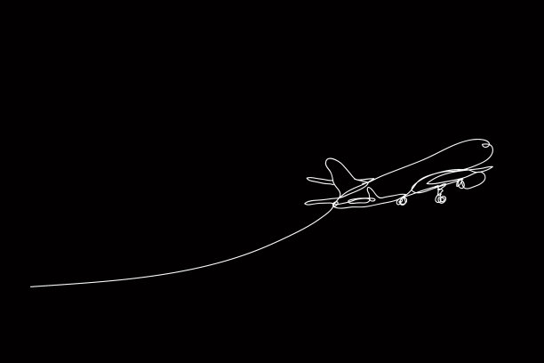 一种平面线条风格的设计图片下载