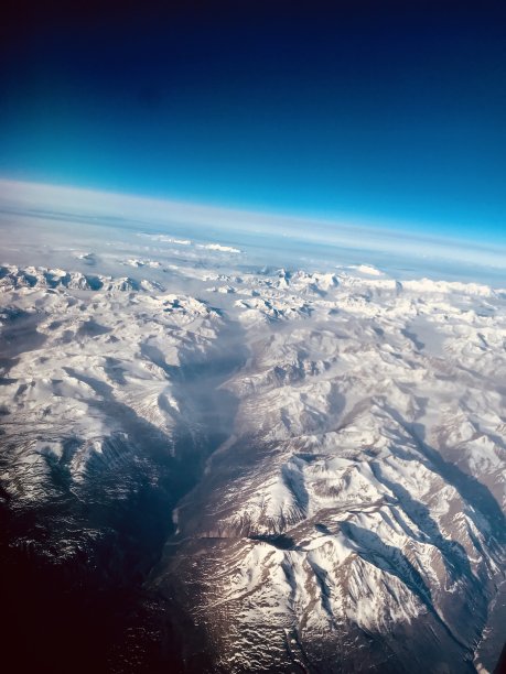 美国阿拉斯加德纳里国家公园和保护区的鸟瞰图图片下载