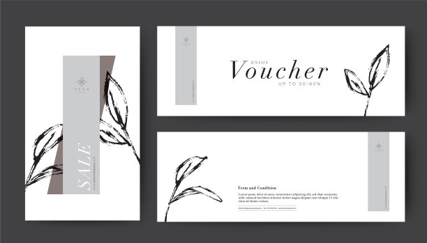 021-0320代金券画线墨图片下载