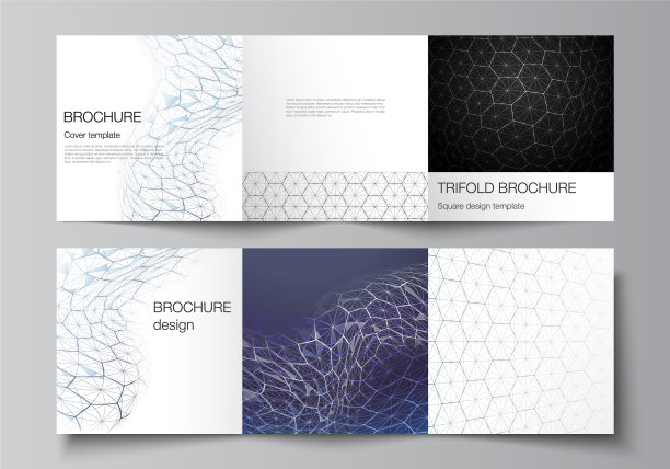 版面方形格式封面设计图片下载