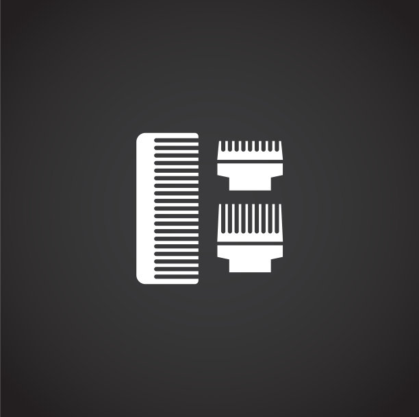 理发师相关图标的背景图形和图片下载