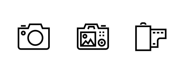 设置照片和视频相机的单反数码pro图标图片下载