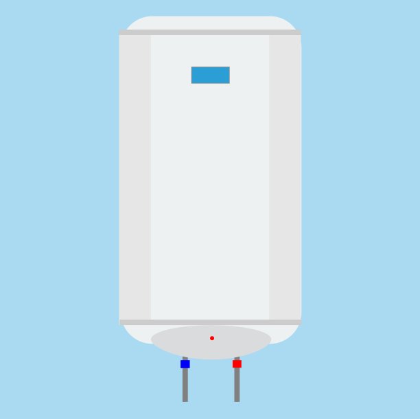 锅炉模型。现实插图的锅炉模型为web图片下载