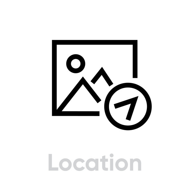 位置图片图标可编辑线图片下载