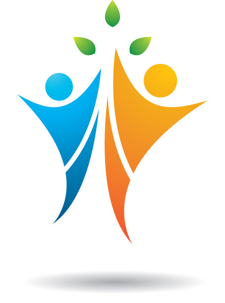 人体健康标志设计图片下载