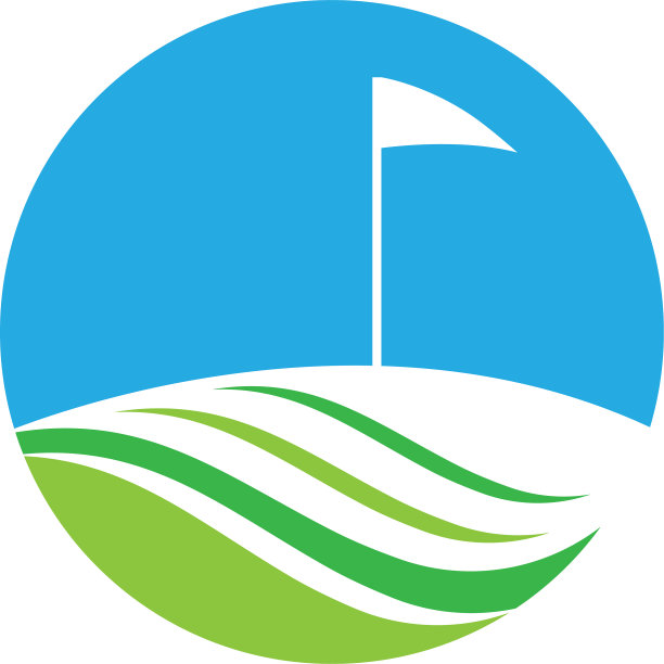 高尔夫球象征图标图片下载