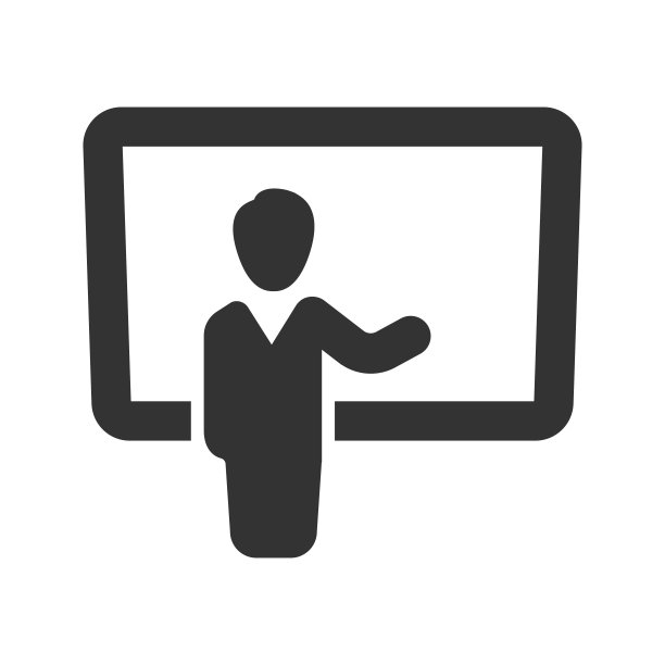 商务演示，会议，研讨会图标图片下载