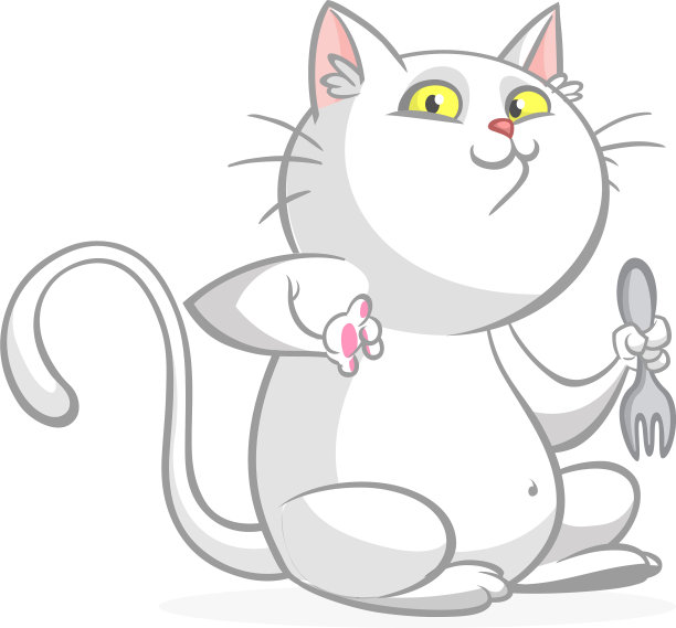 可爱和有趣的卡通猫图片下载