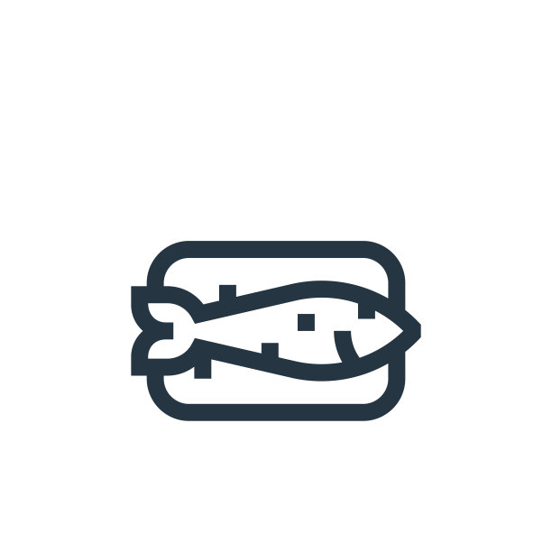 鱼矢量图标孤立在白色背景。轮廓，细线鱼图标用于网站设计和手机，应用程序开发。细线鱼轮廓图标矢量插图。图片下载