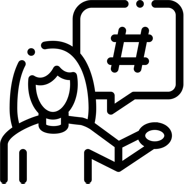 女性不满图标轮廓图片下载