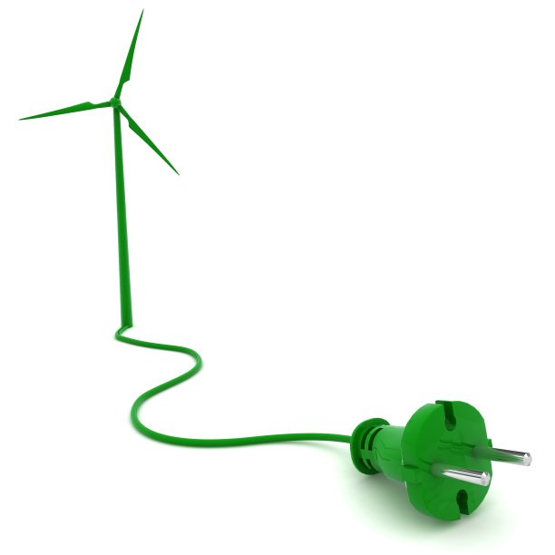 风力涡轮机可再生能源发电图片下载