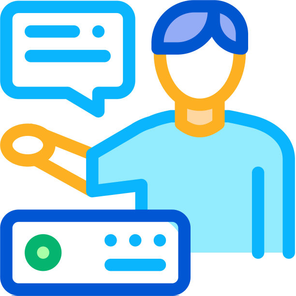 人员表示图标大纲图片下载