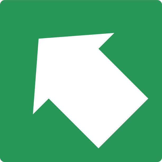 指针箭头在现代平面风格箭头按钮图片下载